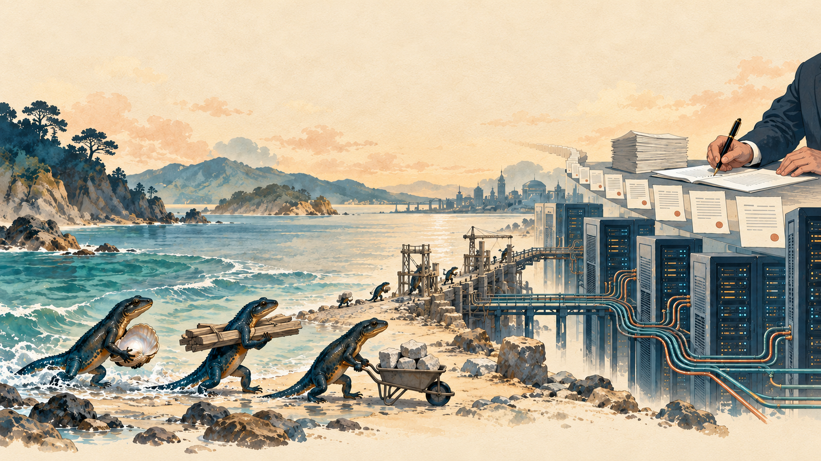Čapek's Salamanders and the AI Economy We Are Building